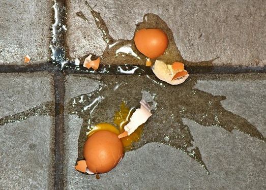 Eggs Broken